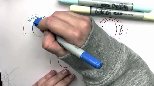 TUTO 5MIN- LES DEGRADÉS AUX COPICS (ou feutres alcool)