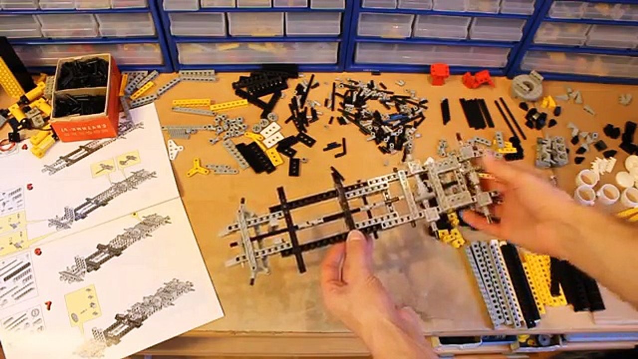 Lego Technic 8868 Claw Rig Truck Review – Грузовик с клешней – Легенды Лего Техник – Обзор №10