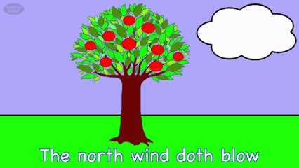 The North Wind Doth Blow | NURSERY RHYME | RainbowRabbit | (Official Video)