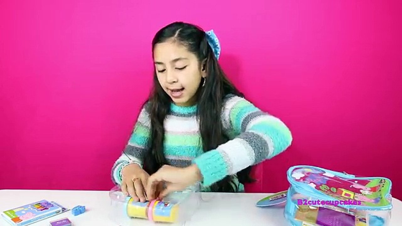 Tuesday Play Doh Peppa Pig Activity Back Pack Peppa Pig Toys!!B2cutecupcakes