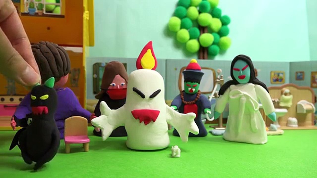 7월 귀신 총출동! - 무서운 이야기 특집편 - 뽀로로 장난감 애니 (Ghost House with Pororo Friends)