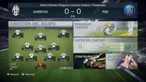 FIFA 14 ONLINE - Partido de Temporada #18 - Juventus Vs Paris Saint-Germain F.C.