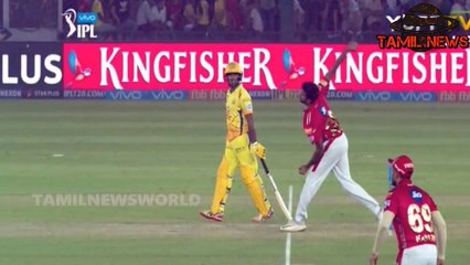 ஒட்டுமொத்த அரங்கத்தையும் மிரலவைத்த தோணி! பதரவைக்கும் கடைசி நிமிடங்கள்! சிறிய தவரால் ஆட்டம் மாறியது