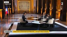 Résumé interview Emmanuel Macron face à Edwy Plenel et Jean-Jacques Bourdin