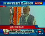 PM Modi at inauguration of Dr. Ambedkar National Memorial in Delhi