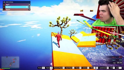 MISS JUMP = FALL TO DEATH! (GTA 5 Funny Moments)