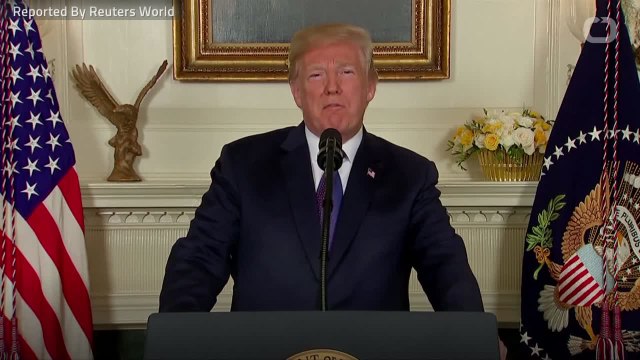 President Trump Declares Mission Accomplished In U.S. Led Syrian Strike