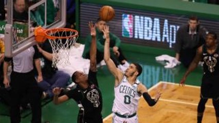 Block of the Night: Jayson Tatum
