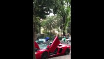 Lời than trời của chủ nhân siêu xe Lamborghini mui trần ở VN khi mắc mưa lan truyền khắp MXH