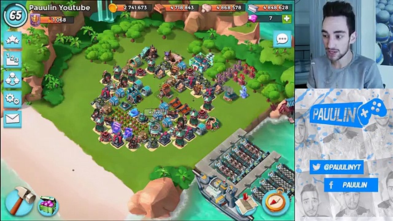 HAMMERMAN CONTRE . UN SMILEY ?!! (Boom Beach)