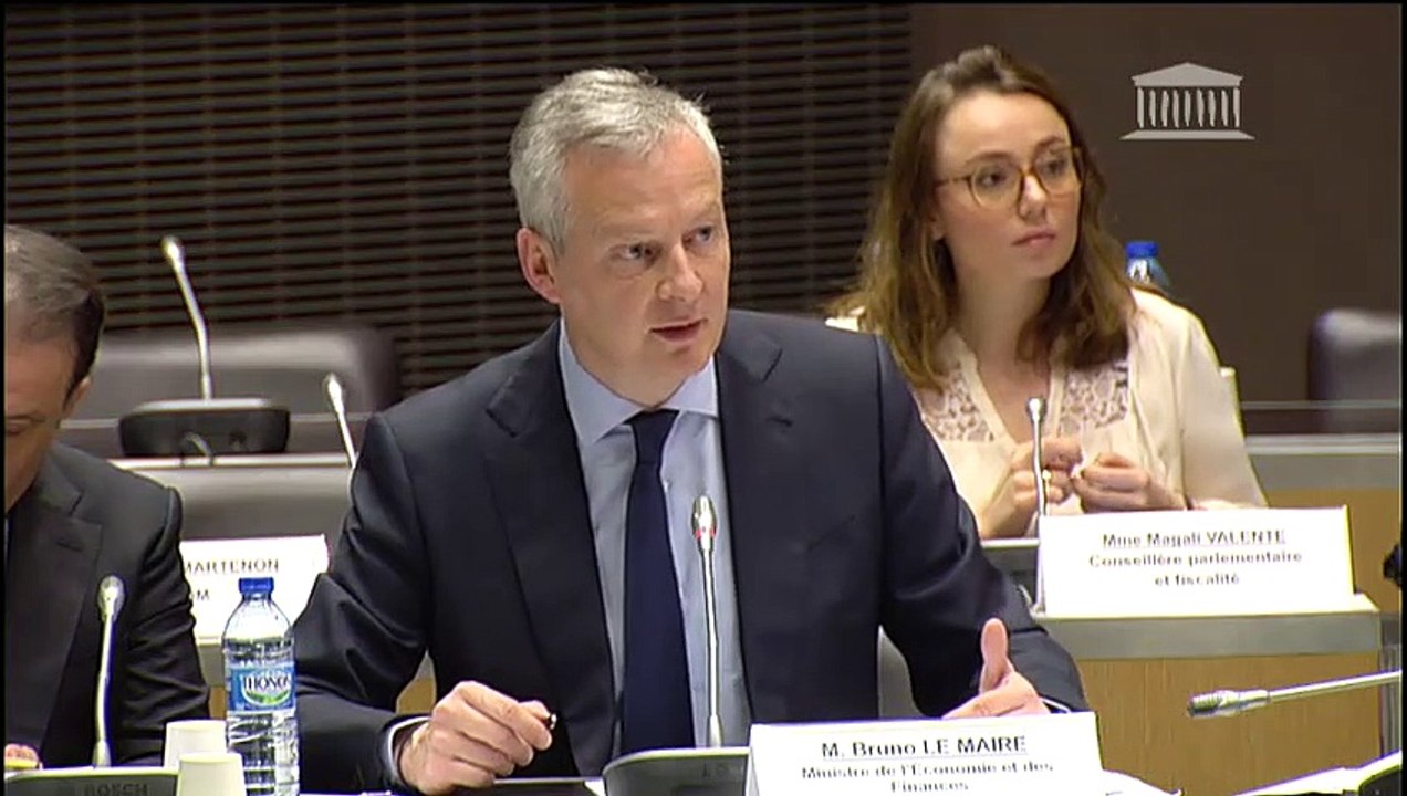 Décisions de l’État en matière de politique industrielle : M. Bruno le Maire, ministre de l’Économie et des finances - Jeudi 12 avril 2018