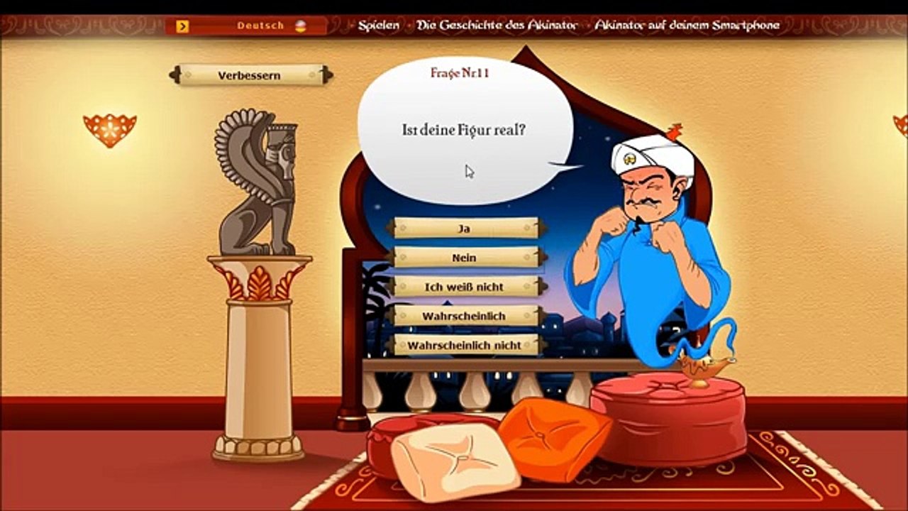 CHAOSFLO VS. AKINATOR