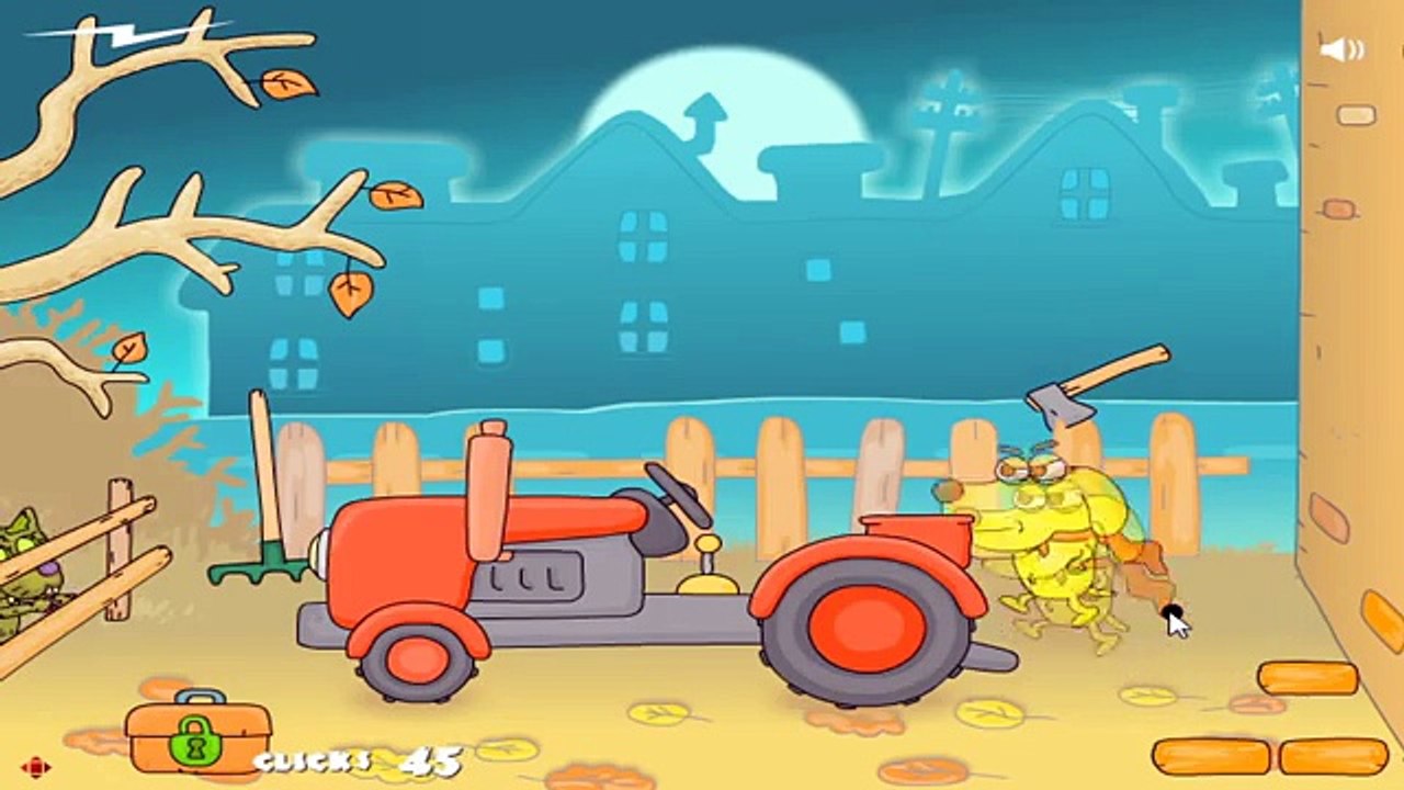Мультик игра для детей коты Зомби ./Cartoon game for kids cats Zombies .