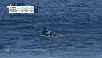 La vague notée 8,5 de Nikki Van Dijk (Margaret River Pro Round 3) - Adrénaline - Surf