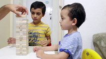 IRMÃO MAIS VELHO VS IRMÃO MAIS NOVO DESAFIO JENGA - GUSTAVO TV