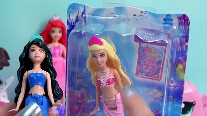 DIY Mermaid Barbie Mini Doll The Pearl Princess Custom Craft Disney Little Mermaid Inspired Video