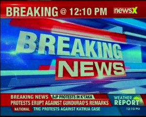 BJP stages protests in Bengaluru against Dinesh Gunudurao