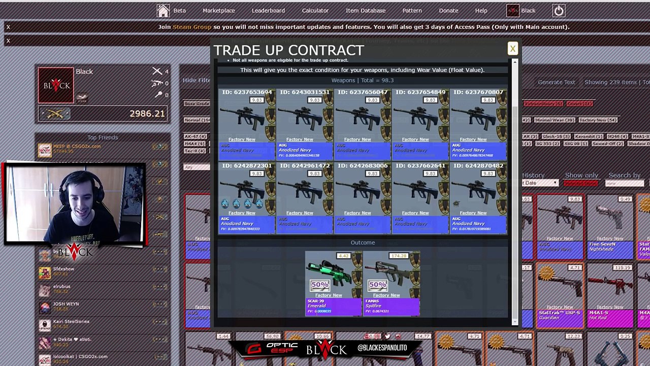 ¿Cómo conocer el float de las skins en el mercado de Steam?