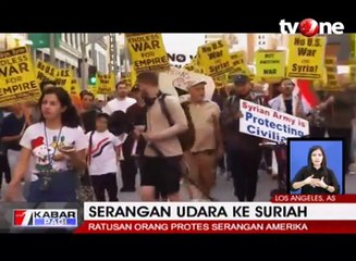 Amerika Serang Suriah, Gelombang Protes di Seluruh Dunia