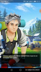 Pokémon Go, capturando / catching MEW