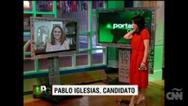 Pablo Iglesias, candidato...