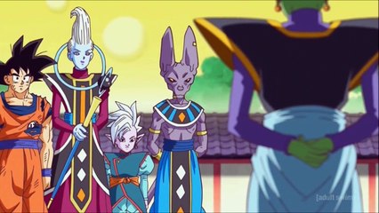 Beerus Destroys HAKAI Zamasu DBS 59 English Dub