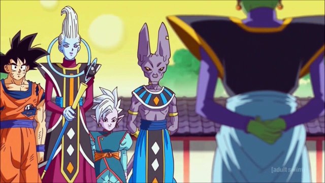 Beerus Destroys HAKAI Zamasu DBS 59 English Dub