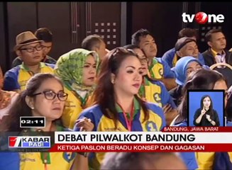 Debat Pilwalkot Bandung, Adu Konsep dan Gagasan