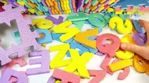 Alphabets and Numbers Learning 1 to 10 Mat Alphabet Baby A B C Playing Puzzle 123 ABCD 12345678910