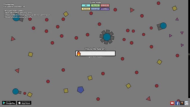 Diep.io - GOD MODE! NEW SANDBOX GAME MODE UPDATE! BECOME AN ARENA CLOSER!