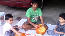 Pumpkin Carving Fun for Halloween Scary and Fun Faces || How to Carve Halloween Pumpkins
