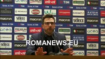 Lazio-Roma 0-0: Di Francesco in conferenza stampa