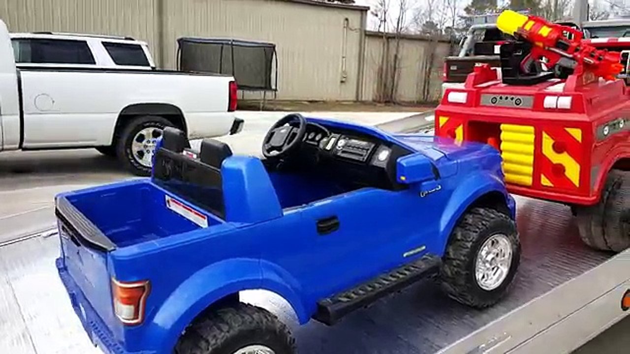 HUGE POWER WHEELS COLLECTIONS PART 2! Kid Loading All Of His Power Wheels Ride On Cars For Kids