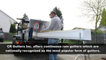 Continuous Rain Gutters in WA