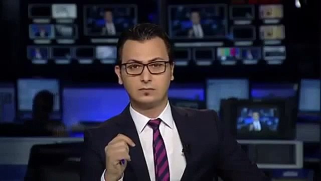 Lübnanlı spiker kendinden geçti