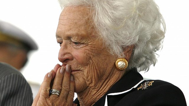 Usa, peggiorano le condizioni di Barbara Bush