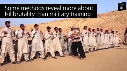 IŞİD militanları böyle eğitiliyor
