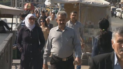 Dans les rues de Damas, on blâme les "agresseurs"