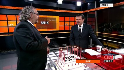 Cüneyt Özdemir CNN TÜRK&#39;e böyle veda etti