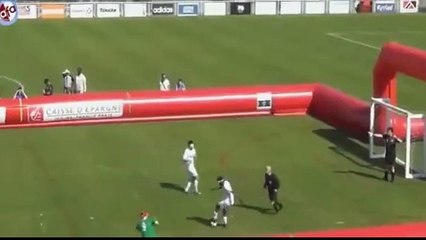 Görme engelli futbolcudan muhteşem gol