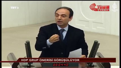 HDP&#39;li Osman Baydemir mecliste yaptığı konuşma sırasında ağladı
