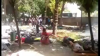 Suruç&#39;ta bombalı katliam kameralara böyle yansıdı!