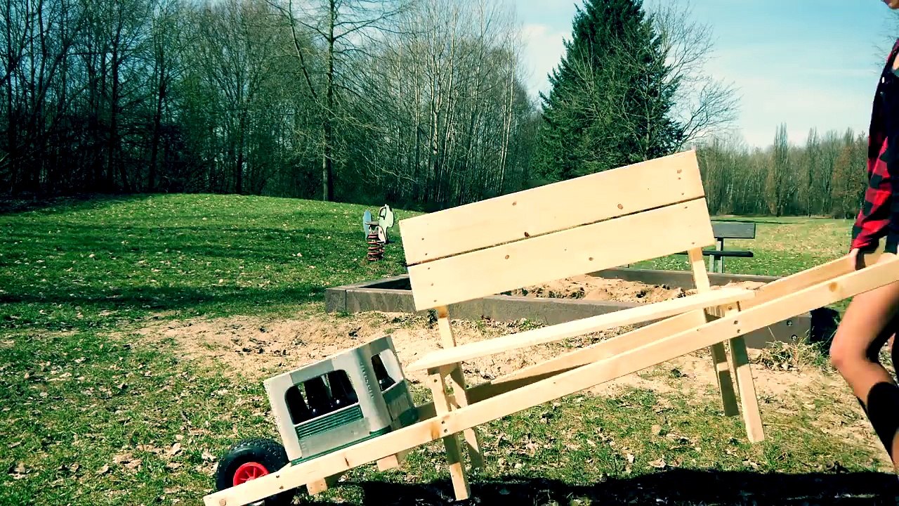 Outtakes zur Bierkasten - Schubkarre  #Vatertagprojekt
