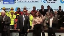 Arjantin Başkanı Cristina Fernandez de Kirchner'in dansı sosyal medyayı salladı