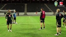 Zlatan'ın antrenmanda attığı gol paylaşım rekorları kırdı