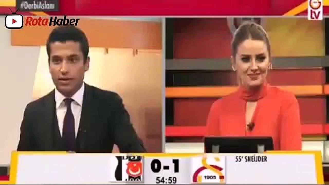 Beşiktaş golü attı, GS TV'de 'Gol' sesi yükseldi