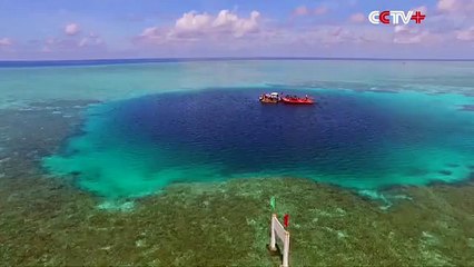 Dünyanın en derin mavi deliği Çin Denizi'nde