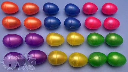 Learn Patterns with Surprise Eggs! Opening Surprise Eggs filled with Toys! Lesson 28