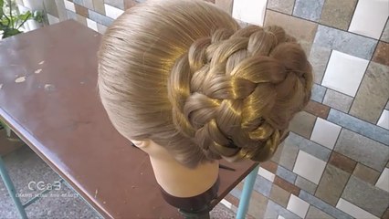 Try this jalebi juda hairstyle, best look on saree. Look beautiful in party. Learn step by step 2018 best stylish juda making