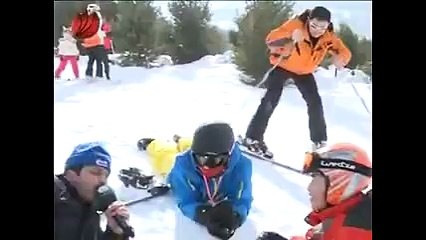 Turistlerle &#39;Palandöken İngilizcesi&#39;yle röportaj!